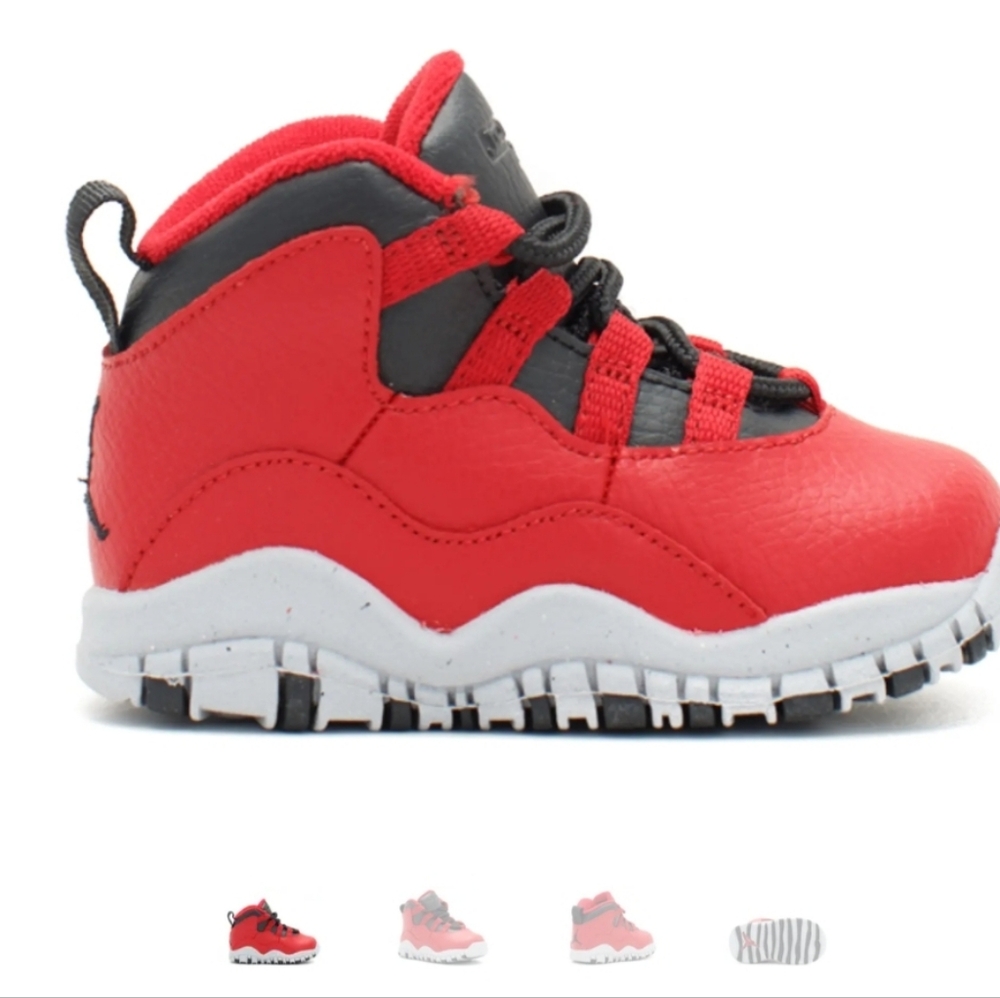 Jordan 10 Retro TD 'Bulls Over Broadway' Shoes